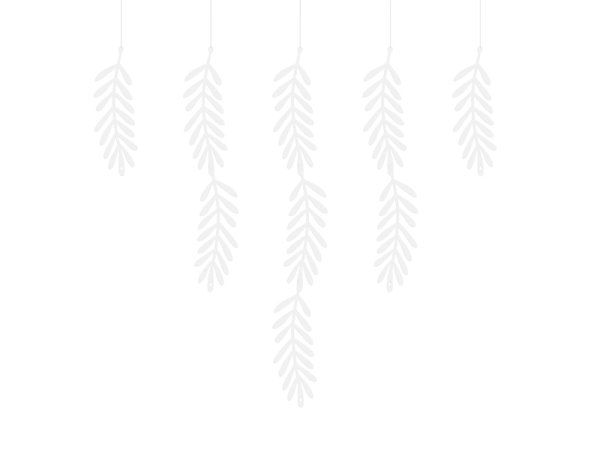Garland Branches, white, 1.8m