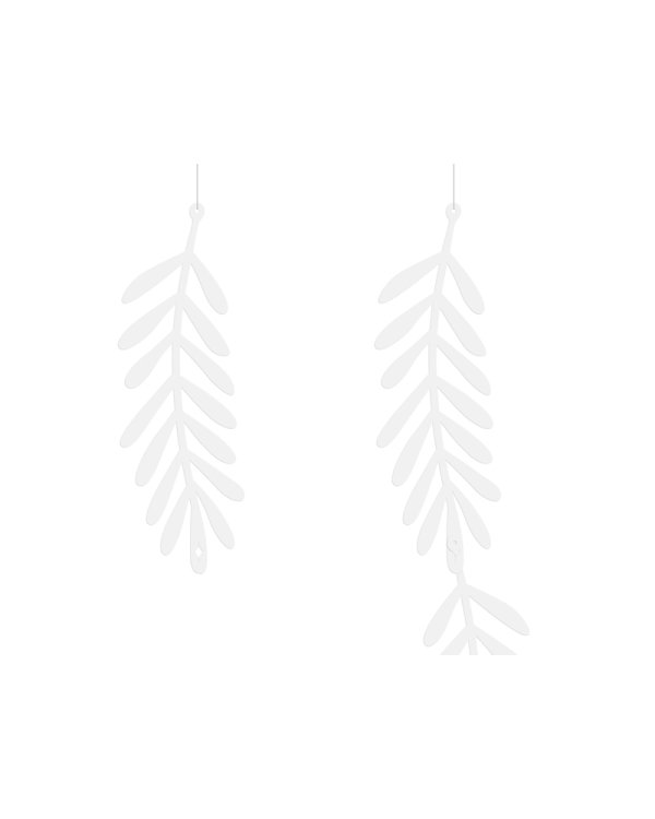 Garland Branches, white, 1.8m