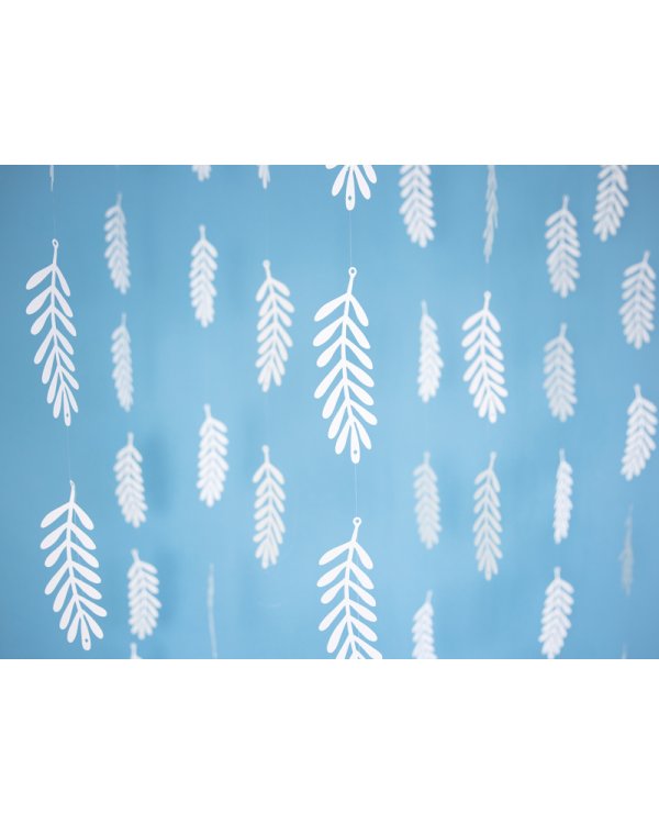 Garland Branches, white, 1.8m