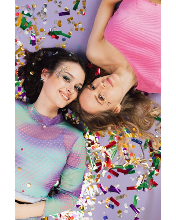 Face and body glitter, 3g, mix