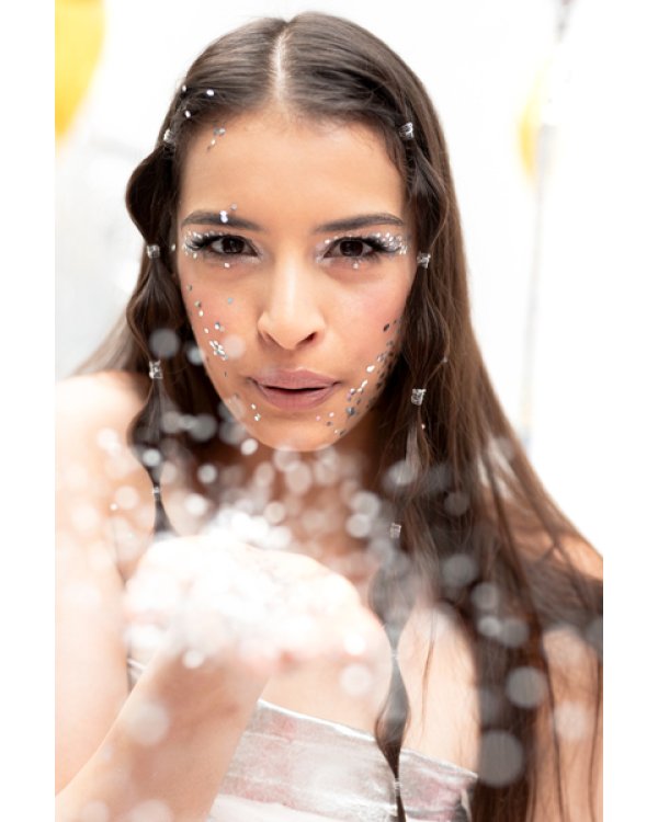 Face and body glitter, 3g, holographic