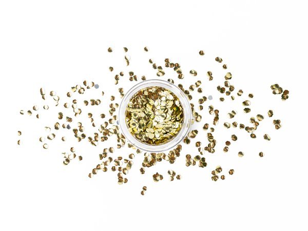 Face and body glitter, 3g, gold
