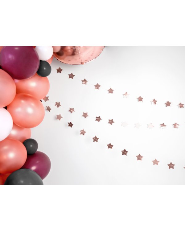 Garland Stars, rose gold, 3.6m
