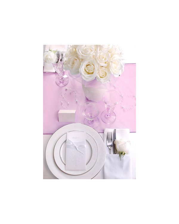 Pearl garlands, pearl, 1.3m (1 pkt / 5 pc.)