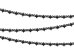 Tissue garland Bats, black, 4m