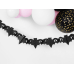 Tissue garland Bats, black, 4m