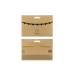 Tissue garland Bats, black, 4m