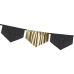 Scalloped fringe garland, mix, 3m