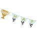 Banner Happy Birthday Trophy Cup, 2.5 m, mix