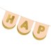 Happy Birthday Horses banner, 13 x 150 cm