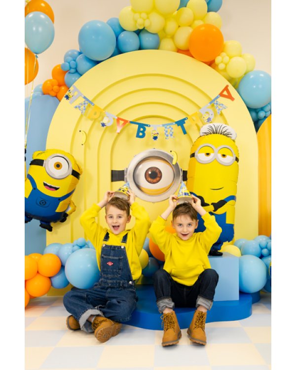 Banner Happy Birthday Minions, 50x153 cm