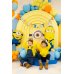 Banner Happy Birthday Minions, 50x153 cm