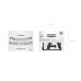 Banner Happy Birthday Bows, 100 cm, cream-black