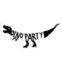 Banner Dinosaurs - Dino Party, 20x90 cm