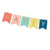 Banner Happy Birthday, mix, 15 x 175 cm