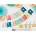 Banner Happy Birthday, mix, 15 x 175 cm