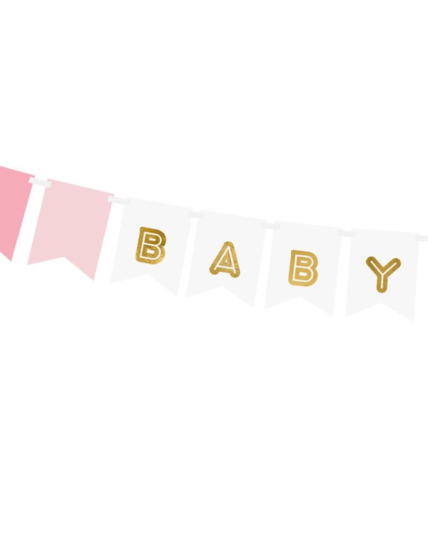 Banner Baby Girl, mix, 15 x 175 cm