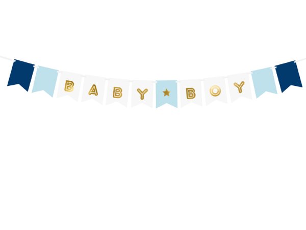 Banner Baby Boy, mix, 15 x 160 cm Banner Baby Boy, mix, 15 x 160 cm