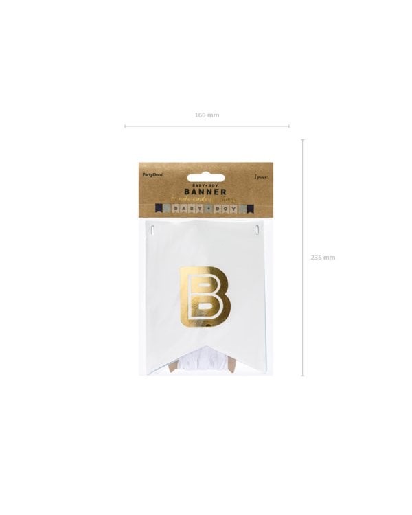 Banner Baby Boy, mix, 15 x 160 cm