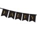 Banner Happy New Year, black, 15 x 170 cm Banner Happy New Year, black, 15 x 170 cm