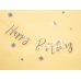 Banner Happy Birthday, silver, 16.5x62cm Banner Happy Birthday, silver, 16.5x62cm