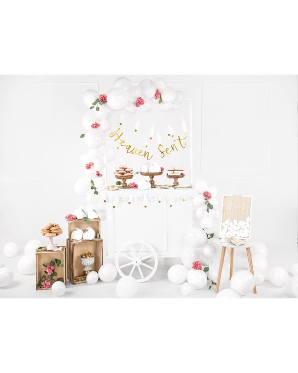 Banner Heaven Sent, gold, 14.5x85cm