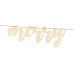 Wooden banner Merry Christmas, 87x17cm