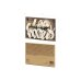 Wooden banner Merry Christmas, 87x17cm