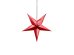 Paper star, 30cm, red