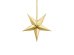 Paper star, 30cm, gold