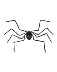 Spider Decoration, black, 21.5x13cm