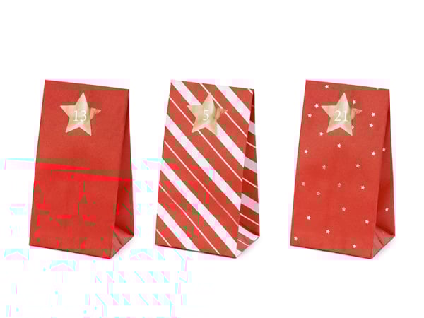 Advent calendar Bags, mix