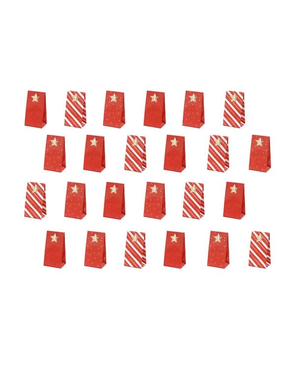 Advent calendar Bags, mix