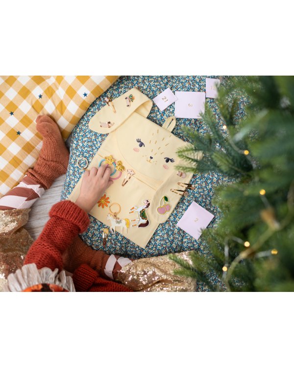 Advent Calendar with filling - Rabbit Organizer, mix