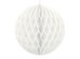 Honeycomb Ball, white, 10cm