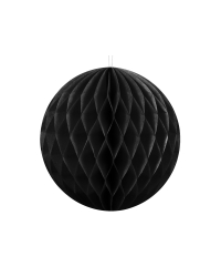 Honeycomb Ball, black, 10cm