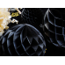 Honeycomb Ball, black, 10cm