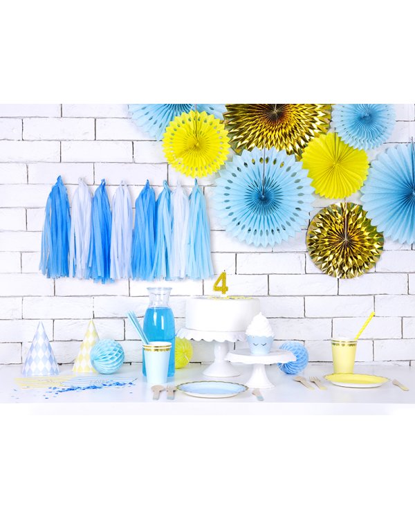 Honeycomb Ball, sky-blue, 10cm