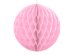 Honeycomb Ball, light pink, 10cm