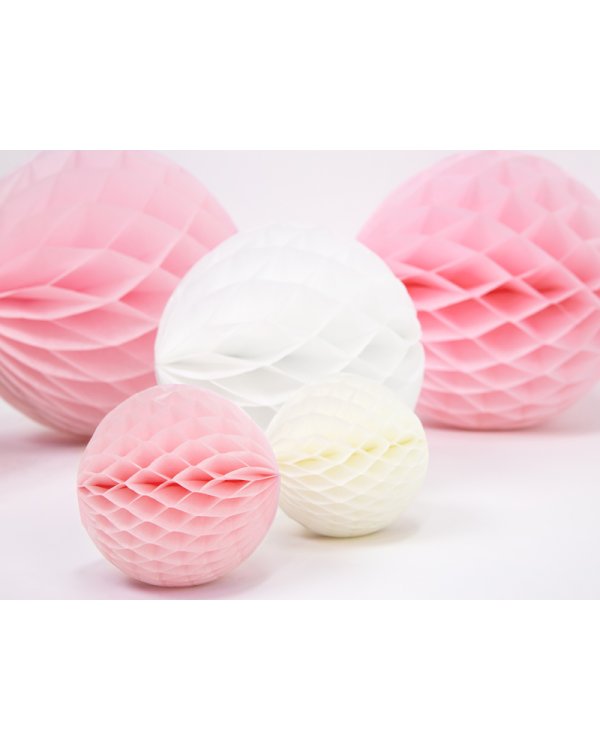 Honeycomb Ball, light pink, 10cm