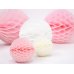 Honeycomb Ball, light pink, 10cm