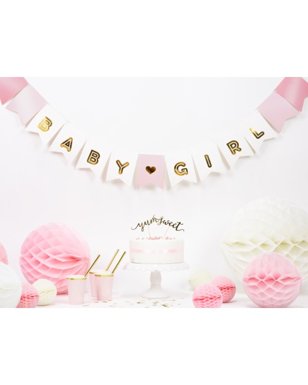 Honeycomb Ball, light pink, 10cm