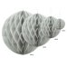 Honeycomb Ball, light grey, 10cm