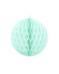Honeycomb Ball, light mint, 10cm