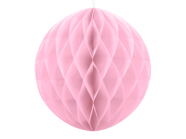 Honeycomb Ball, light pink, 20cm