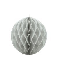 Honeycomb Ball, light grey, 20cm