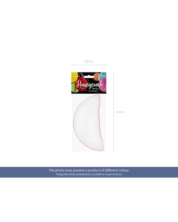 Honeycomb Ball, red, 20cm