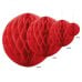 Honeycomb Ball, red, 30cm