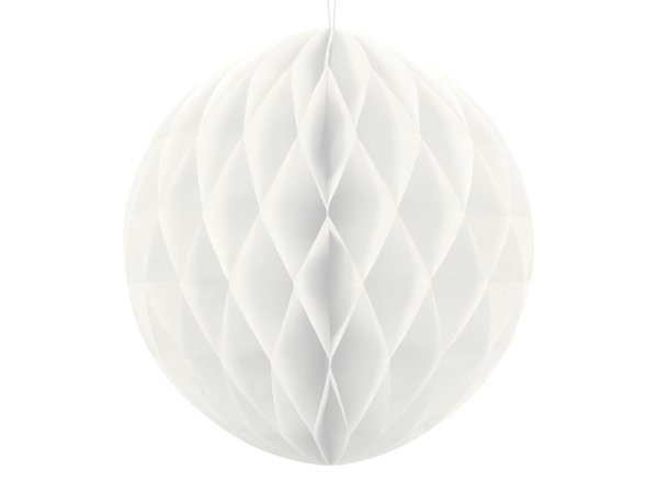 Honeycomb Ball, white, 30cm