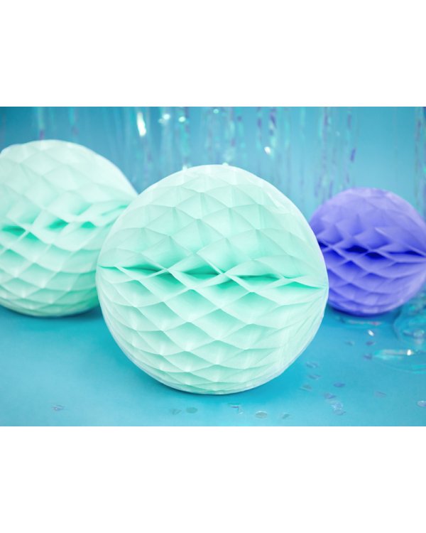 Honeycomb Ball, light mint, 30cm